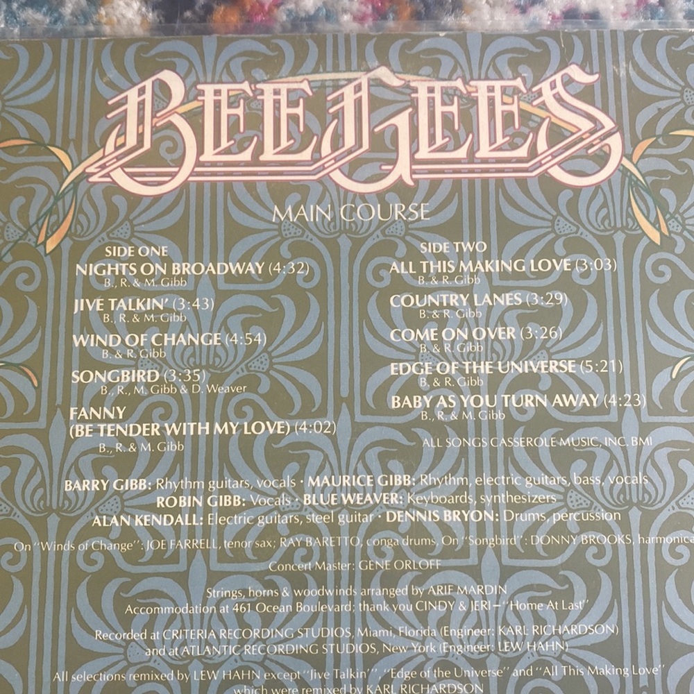 Bee Gee’s Main Course Vinyl Record ⭐️ - Picture 2 of 5